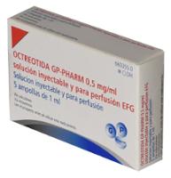 OCTREOTIDA GP-PHARM 0,5 mg/ml SOLUCION INYECTABLE Y PARA PERFUSION EFG