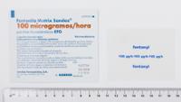 FENTANILO MATRIX SANDOZ 100 microgramos/HORA PARCHES TRANSDERMICOS EFG