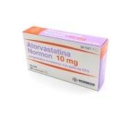 ATORVASTATINA NORMON 10 mg COMPRIMIDOS RECUBIERTOS CON PELICULA EFG