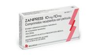 ZANIPRESS 10 mg/10 mg COMPRIMIDOS RECUBIERTOS CON PELICULA