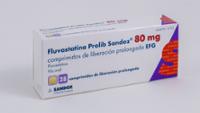 FLUVASTATINA PROLIB SANDOZ 80 mg COMPRIMIDOS DE LIBERACION PROLONGADA EFG