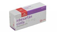 IRBESARTAN CINFA 75 mg COMPRIMIDOS EFG