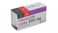 IRBESARTAN CINFA 300 mg COMPRIMIDOS EFG