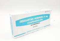 IRBESARTAN NORMON 75 mg COMPRIMIDOS EFG