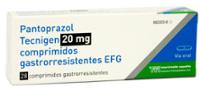 PANTOPRAZOL TECNIGEN 20 mg COMPRIMIDOS GASTRORRESISTENTES EFG