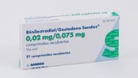 ETINILESTRADIOL/GESTODENO SANDOZ 0,02 mg/0,075 mg COMPRIMIDOS RECUBIERTOS