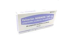 VALSARTAN NORMON 160 mg COMPRIMIDOS RECUBIERTOS CON PELICULA EFG