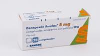 DONEPEZILO SANDOZ 5 mg COMPRIMIDOS RECUBIERTOS CON PELICULA EFG