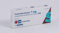 FINASTERIDA SANDOZ 1 mg COMPRIMIDOS RECUBIERTOS CON PELICULA EFG