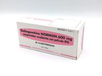 GABAPENTINA NORMON 600 mg COMPRIMIDOS RECUBIERTOS CON PELICULA EFG