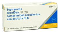TOPIRAMATO TECNIGEN 50 mg COMPRIMIDOS RECUBIERTOS CON PELICULA EFG