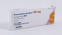 PRAVASTATINA SANDOZ 20 mg COMPRIMIDOS EFG