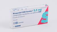 BISOPROLOL COR SANDOZ 2.5 mg COMPRIMIDOS RECUBIERTOS CON PELICULA EFG