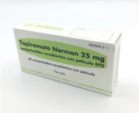 TOPIRAMATO NORMON 25 mg COMPRIMIDOS RECUBIERTOS CON PELICULA EFG