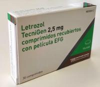 LETROZOL TECNIGEN 2,5 mg COMPRIMIDOS RECUBIERTOS CON PELICULA EFG