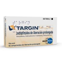 TARGIN 40 mg/20 mg COMPRIMIDOS DE LIBERACION PROLONGADA