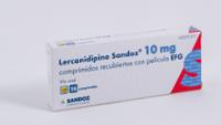 LERCANIDIPINO SANDOZ 10 mg COMPRIMIDOS RECUBIERTOS CON PELICULA EFG