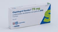 CLOPIDOGREL SANDOZ 75 mg COMPRIMIDOS RECUBIERTOS CON PELICULA EFG