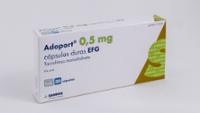 ADOPORT 0,5 mg CAPSULAS DURAS EFG