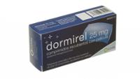 DORMIREL 25 mg COMPRIMIDOS RECUBIERTOS CON PELICULA