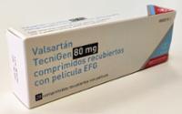 VALSARTAN TECNIGEN 80 mg COMPRIMIDOS RECUBIERTOS CON PELICULA EFG