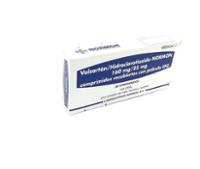 VALSARTAN/HIDROCLOROTIAZIDA NORMON 160 mg/25 mg COMPRIMIDOS RECUBIERTOS CON PELICULA EFG