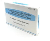 FENTANILO MATRIX NORMON 75 microgramos/H PARCHES TRANSDERMICOS EFG
