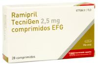 RAMIPRIL TECNIGEN 2.5 mg COMPRIMIDOS EFG