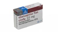 OLANZAPINA FLAS CINFA 10 mg COMPRIMIDOS BUCODISPERSABLES EFG