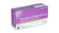 TACROLIMUS STADA 0,5 mg CAPSULAS DURAS EFG