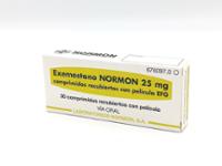 EXEMESTANO NORMON 25 mg COMPRIMIDOS RECUBIERTOS CON PELICULA EFG
