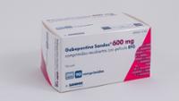 GABAPENTINA SANDOZ 600 mg COMPRIMIDOS RECUBIERTOS CON PELICULA EFG