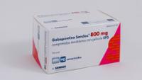 GABAPENTINA SANDOZ 800 mg COMPRIMIDOS RECUBIERTOS CON PELICULA EFG