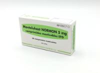 MONTELUKAST NORMON 5 mg COMPRIMIDOS MASTICABLES EFG
