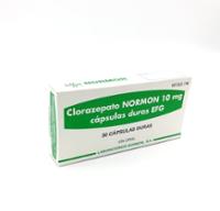 CLORAZEPATO NORMON 10 mg CAPSULAS DURAS EFG