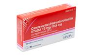 CANDESARTAN/HIDROCLOROTIAZIDA STADA 16/12,5 mg COMPRIMIDOS EFG