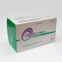 HIBOR 12.500 U.I. ANTI XA/0,5 ml SOLUCION INYECTABLE EN JERINGAS PRECARGADAS