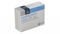 ESOMEPRAZOL CINFA 20 mg COMPRIMIDOS GASTRORRESISTENTES EFG