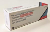 VALSARTAN/HIDROCLOROTIAZIDA TECNIGEN 320 mg/25 mg COMPRIMIDOS RECUBIERTOS CON PELICULA EFG