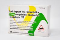 ESCITALOPRAM VISO FARMACEUTICA 15 MG COMPRIMIDOS RECUBIERTOS CON PELICULA EFG