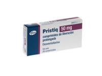 PRISTIQ 50 mg COMPRIMIDOS DE LIBERACION PROLONGADA