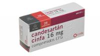 CANDESARTAN CINFA 16 mg COMPRIMIDOS EFG