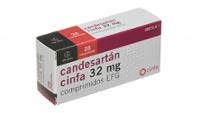 CANDESARTAN CINFA 32 mg COMPRIMIDOS EFG