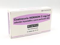CISATRACURIO NORMON 2 mg/ml SOLUCION INYECTABLE Y PARA PERFUSION EFG