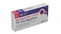 DESOGESTREL CINFA 75 MICROGRAMOS COMPRIMIDOS RECUBIERTOS CON PELICULA EFG