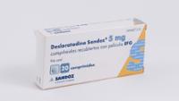 DESLORATADINA SANDOZ 5 MG COMPRIMIDOS RECUBIERTOS CON PELICULA EFG