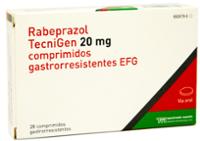 RABEPRAZOL TECNIGEN 20 MG COMPRIMIDOS GASTRORRESISTENTES EFG