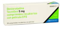 DESLORATADINA TECNIGEN 5 MG COMPRIMIDOS RECUBIERTOS CON PELICULA EFG