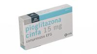 PIOGLITAZONA CINFA 15 MG COMPRIMIDOS EFG