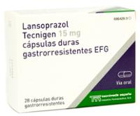 LANSOPRAZOL TECNIGEN 15 MG CAPSULAS DURAS GASTRORRESISTENTES EFG